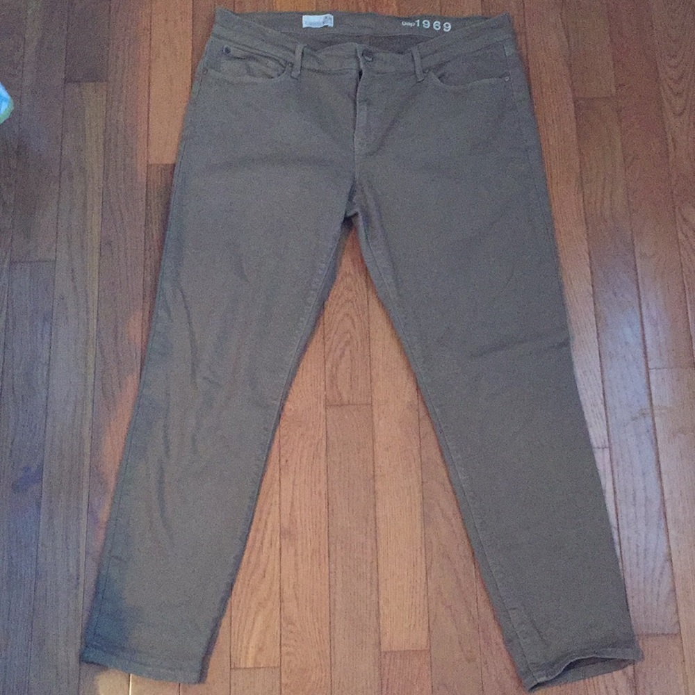 Gap Jeggings, Olive, 30p